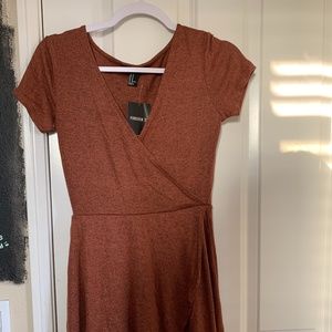 Forever 21 burnt orange mini dress